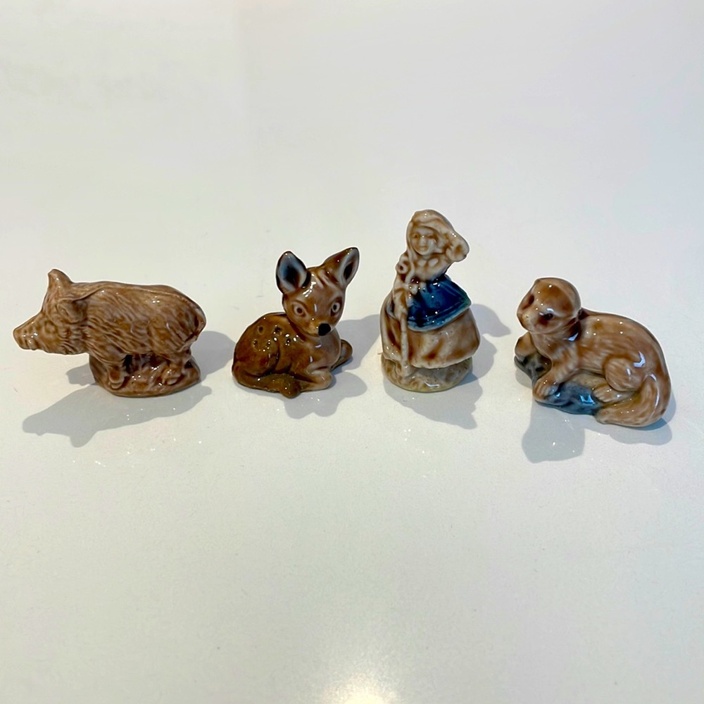 Wade England - Wild Boar, Otter, Fawn, Little Bo Peep collectibles